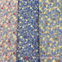 Tissu de coton floral tissé imprimé en gros pour bébé